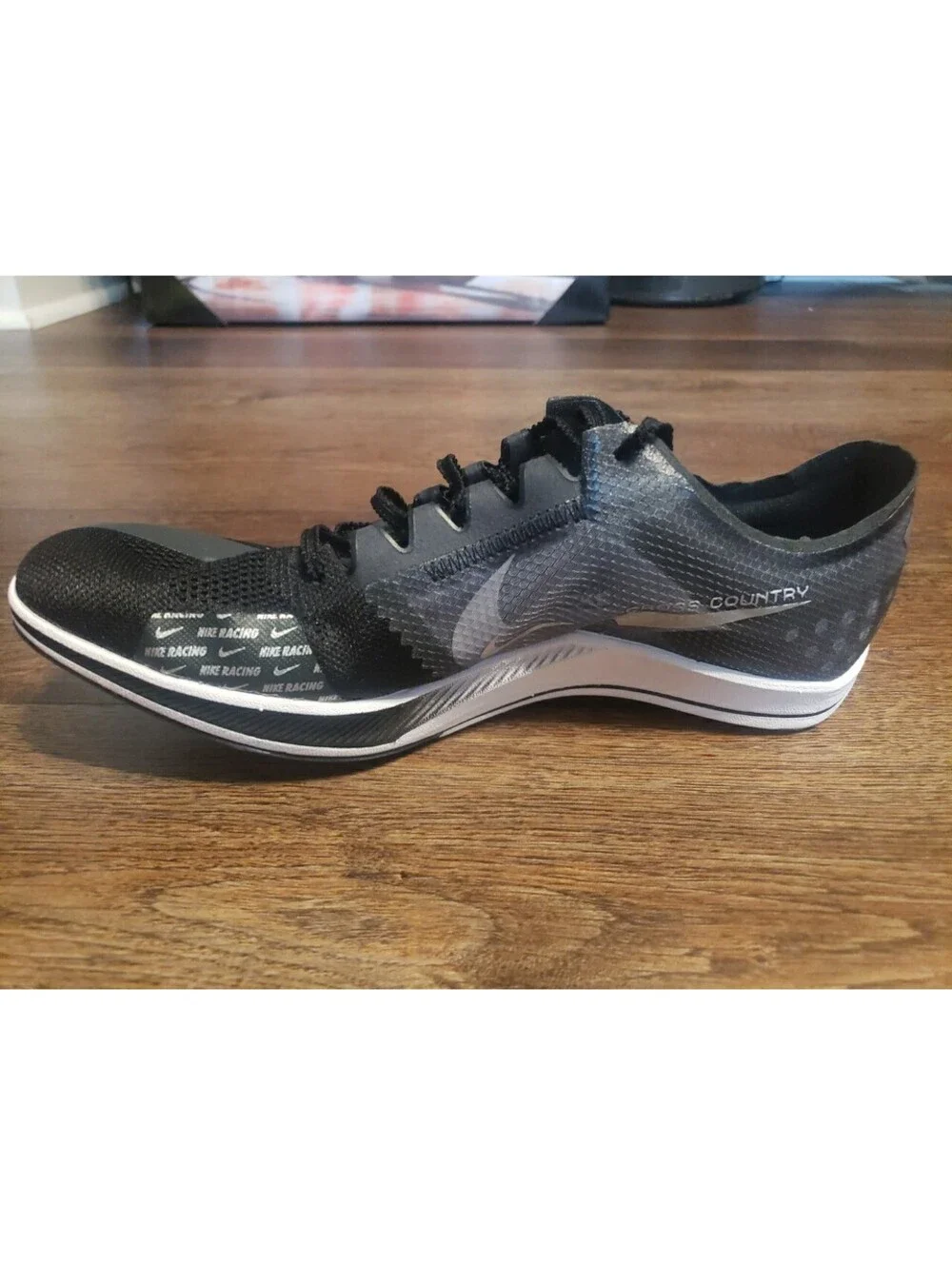 Sz 14 Nike Men ZoomX Dragonfly XC Cross Country Spikes Black Silver DX7992-001